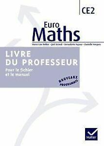 Euro Maths CE2 éd. 2010, Livre du professeur von Ngono, ..., Boeken, Overige Boeken, Gelezen, Verzenden