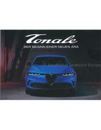 2022 ALFA ROMEO TONALE BROCHURE DUITS, Ophalen of Verzenden