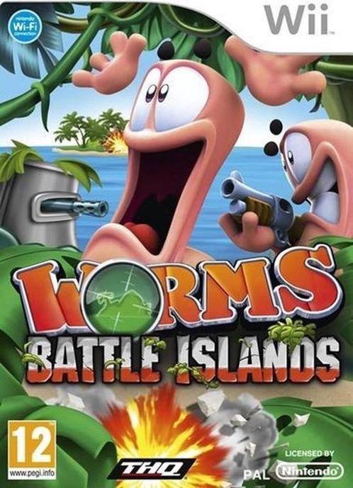 Worms Battle Islands (Losse CD) (Wii Games), Consoles de jeu & Jeux vidéo, Jeux | Nintendo Wii, Enlèvement ou Envoi