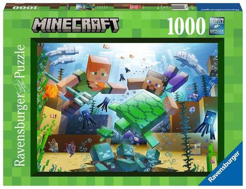 Minecraft Mosaic Puzzel (1000 stukken), Verzamelen, Film en Tv, Ophalen of Verzenden