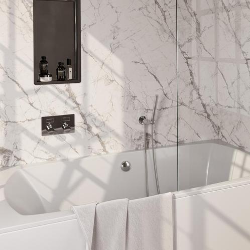 Inbouwthermostaat set Brauer Chrome Edition Met Drukknoppen, Doe-het-zelf en Bouw, Sanitair, Kraan, Nieuw, Chroom, Ophalen of Verzenden