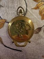 Réveil - peter kaiser - Vintage - métal doré - 1960-1970 -, Antiek en Kunst