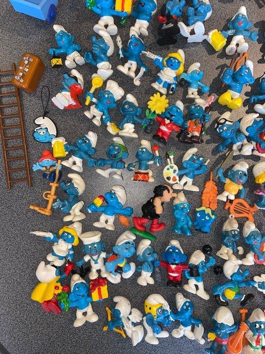 Schleich - Speelgoed Smurfen - 1980-1990 - België, Antiek en Kunst, Antiek | Overige Antiek
