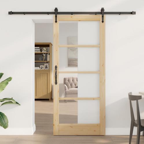 vidaXL Schuifdeur met Hardware Set ORKDAL86x198,5 cm, Doe-het-zelf en Bouw, Deuren en Vliegenramen, Nieuw, Verzenden