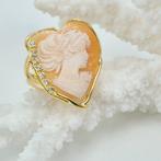 Zilver, Verguld - Ring - CAMMEO met de hand gegraveerd