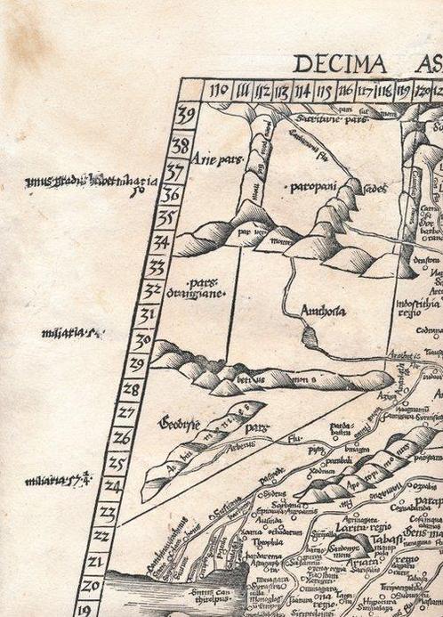 Inde - Rivière Indus, Rivière Ganges, Sri Lanka/Sumatra,, Boeken, Atlassen en Landkaarten