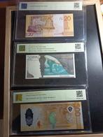 Wereld. - 3 Banknotes - Various Dates (Zonder minimumprijs), Postzegels en Munten
