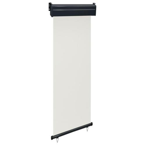 vidaXL Balkonscherm 65x250 cm crèmekleurig, Tuin en Terras, Parasols, Nieuw, Verzenden