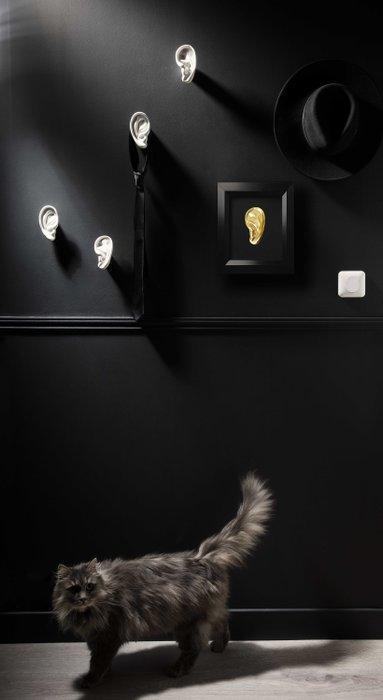 Caroline Schilling - Snijwerk,  LE SILENCE EST DOR  -, Antiquités & Art, Art | Objets design