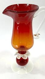 Caraffa in Vetro - Possibile Murano Anni 60/70 - H 30 cm -