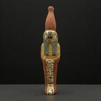 Replica van het oude Egypte Groot houten standbeeld van god