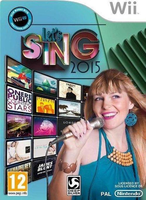 Lets Sing 2015 (Wii Games) (Nintendo Wii), Games en Spelcomputers, Games | Nintendo Wii, Zo goed als nieuw, Ophalen of Verzenden
