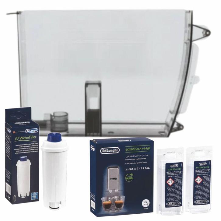 Delonghi Onderhoudsset Koffiemachine Waterreservoir +, Elektronische apparatuur, Koffiemachine-accessoires, Verzenden