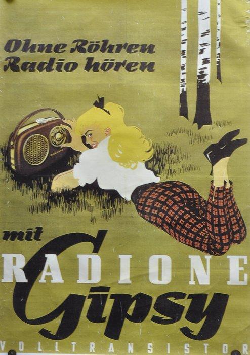 Kral - Radione Gipsy Radio (1950er) - 1980, Antiquités & Art, Art | Dessins & Photographie