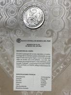 Peru. Álbum con 9 estuches de la serie Constructores de la, Postzegels en Munten