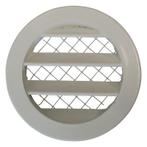 Rond buitenluchtrooster aluminium Ø 80mm, Verzenden, Nieuw