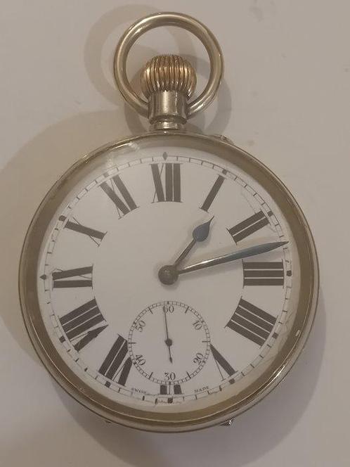 XXL (63 mm), gigante relógio de bolso em argentan -, Handtassen en Accessoires, Horloges | Heren