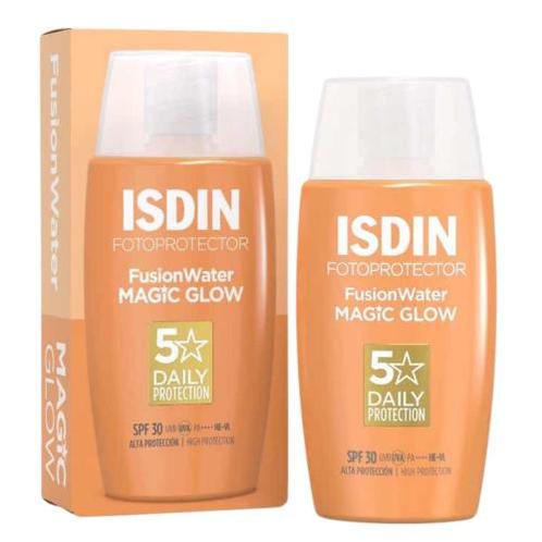 ISDIN Fotoprotector FusionWater Magic Glow SPF30 50ml, Handtassen en Accessoires, Uiterlijk | Lichaamsverzorging, Nieuw, Verzenden
