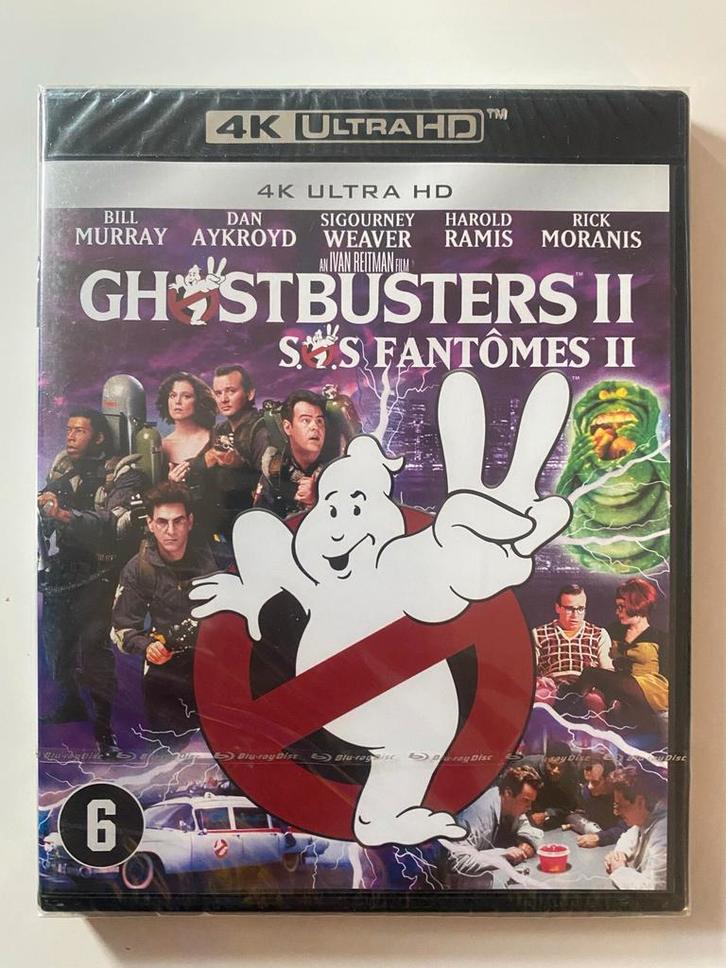 GHOSTBUSTERS 2 (IN SEAL) (4K ULTRA HD), Cd's en Dvd's, Blu-ray, Gebruikt