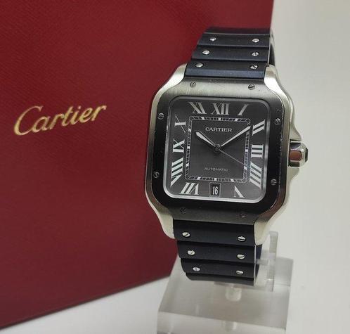 Cartier - Santos de Cartier Large - WSSA0037 - Homme - 2020, Handtassen en Accessoires, Horloges | Heren
