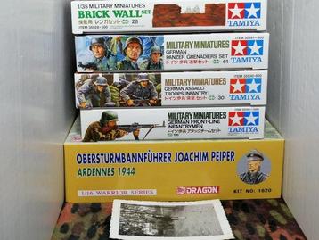 Tamiya + Dragon - Jouet Lotto Germania 1939/1945 con 5 kit