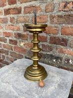 Kaarsenhouder - Messing - Scheibenleuchter, Antiek en Kunst