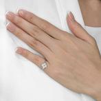 Ring - 18 karaat Witgoud - 0.08ct. tw. Diamant (Natuurlijk), Nieuw
