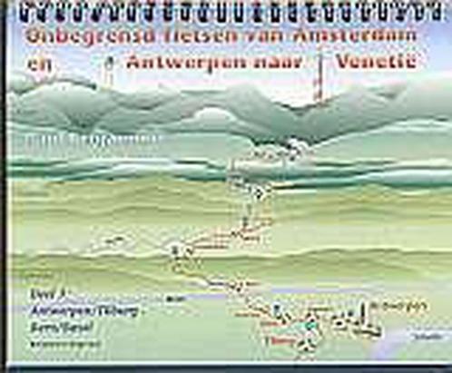 1 Antwerpen/Tilburg - Basel/Bern Onbegrensd fietsen, Boeken, Overige Boeken, Gelezen, Verzenden
