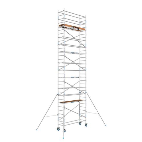 EURO Rolsteiger 75 x 10.2 mtr werkhoogte, Doe-het-zelf en Bouw, Steigers, Rolsteiger of Kamersteiger, Nieuw, 5 meter of hoger