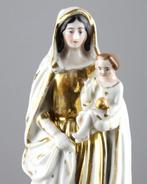 Vieux Bruxelles - Beeldje - Madonna met kind - Porselein