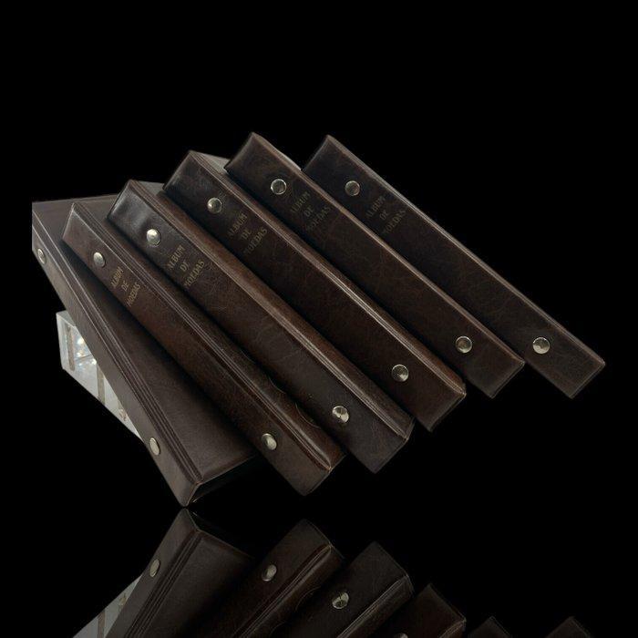 Accessoires. 6 albums de Moedas (Zonder minimumprijs), Postzegels en Munten, Munten | Europa | Niet-Euromunten