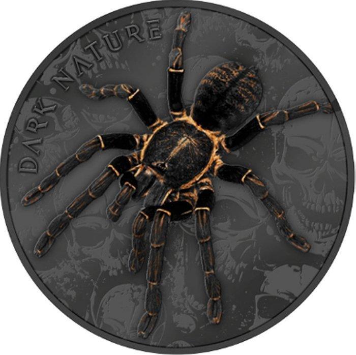 Palaos. 20 Dollars 2023 3oz $20 Palau Thai Black Tarantula, Timbres & Monnaies, Monnaies | Europe | Monnaies non-euro