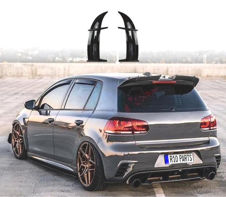 AILERON SPOILER VOLKSWAGEN VW GOLF MK6 GTI 08-12 NOIR BRILLA, Auto-onderdelen, Carrosserie, Verzenden