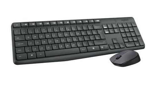 Draadloos Toetsenbord en Muis - Azerty Logitech MK235 - 2023, Computers en Software, Muizen, Nieuw, Verzenden
