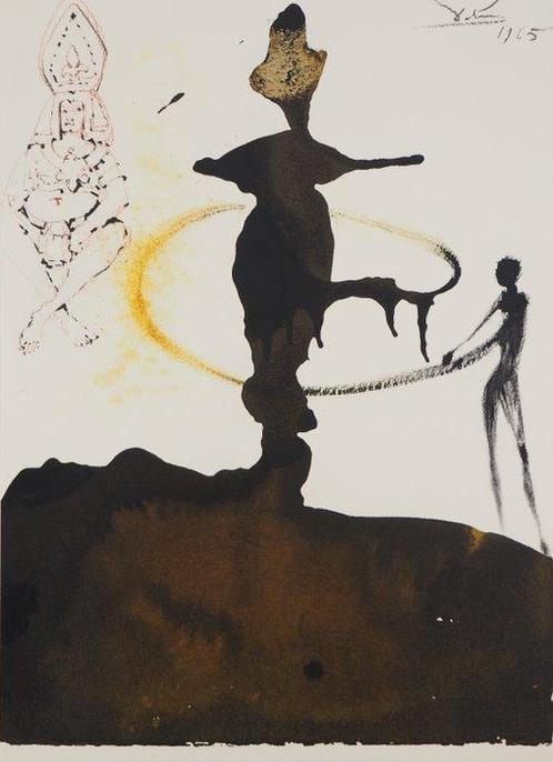 Salvador Dali (1904-1989) - Biblia Sacra : La fille du Roi, Antiek en Kunst, Antiek | Overige Antiek