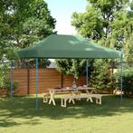 vidaXL Partytent inklapbaar pop-up 440x292x315 cm groen, Verzenden, Nieuw