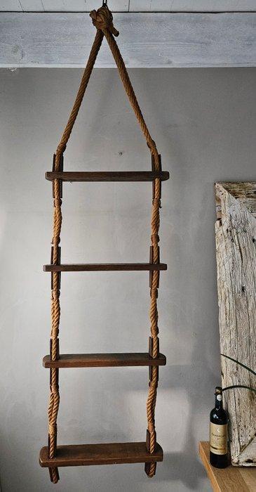 Corde de navire ancienne rare - Bois, Antiek en Kunst, Curiosa en Brocante