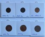 Belgique. 1835/1909 Collection of Belgian coins, period, Postzegels en Munten
