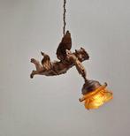 Cherubijn - Putto - Lampe - En alliage, Antiek en Kunst