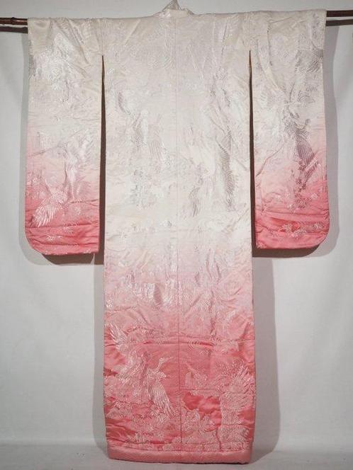 Prachtige kimono,  Shiro-muku kimono - Zijde - Heisei, Antiek en Kunst, Antiek | Overige Antiek