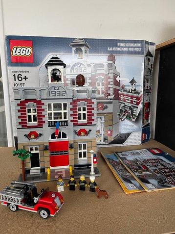 Lego Set - 10197 - Creator Expert - Fire Brigade, Kinderen en Baby's, Speelgoed | Duplo en Lego, Nieuw