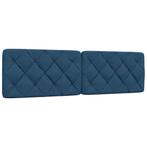 vidaXL Hoofdbordkussen 180 cm stof blauw, Huis en Inrichting, Verzenden, Nieuw