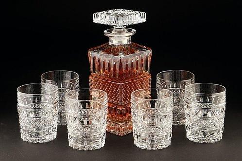 Bohemia - Karaf - Glas, Antiek en Kunst, Antiek | Meubels | Tafels