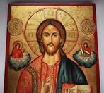 Icoon - Russisch handgeschilderd icoon Jezus Pantokrator,