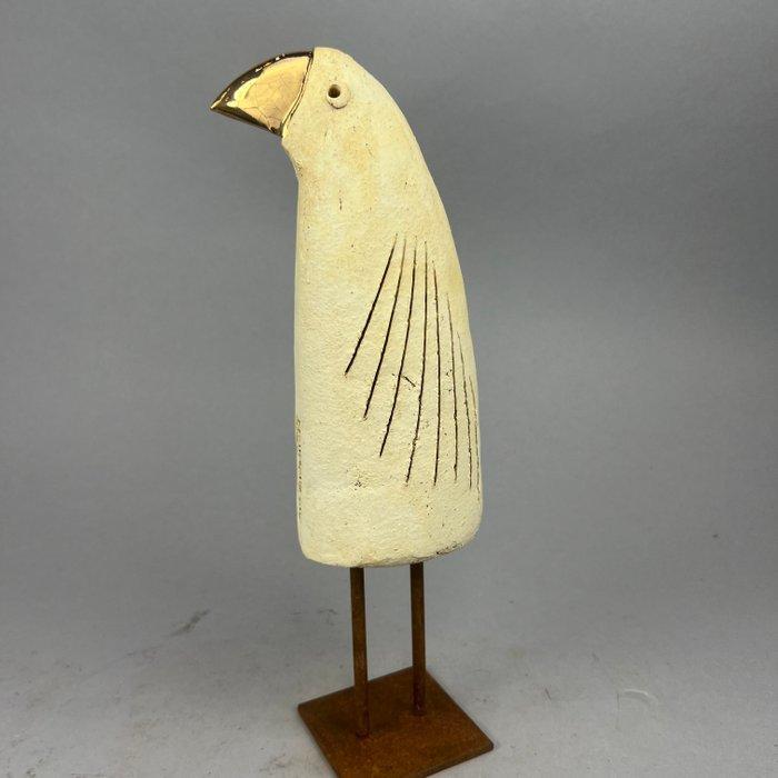 Ewa Budzowska - The big Parrot - with 24carat gold), Antiek en Kunst, Kunst | Designobjecten