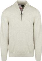 Barbour Trui Half Zip Greige maat Maat 52/54 (L) Heren, Maat 52/54 (L), Barbour, Verzenden, Nieuw