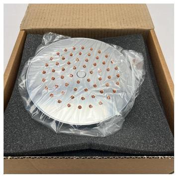 Bieden: Zucchetti chroom round D150 mm shower, Ophalen of Verzenden