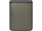 Brabantia Bo Touch Bin - Prullenbak - 60 liter - Soft-touch, Huis en Inrichting, Woonaccessoires | Prullenbakken, Verzenden, Zo goed als nieuw