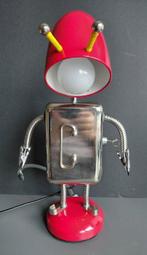 Barracus - Bureaulamp - Robot-brandweerman - IJzer, Staal,