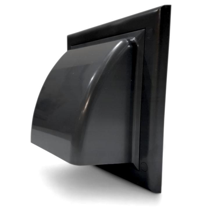 Kunststof gevelkap met klep, Doe-het-zelf en Bouw, Ventilatie en Afzuiging, Nieuw, Verzenden